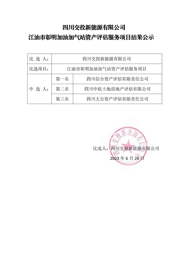 四川交投新能源有限公司江油市彰明加油加气站资产评估服务项目结果公示(1)_00.jpg